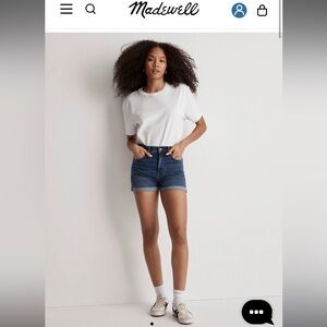 Madewell High Rise Shorts - Size 28